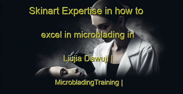 Skinart Expertise in how to excel in microblading in Liujia Dawuji | MicrobladingTraining | MicrobladingClasses | SkinartTraining-China